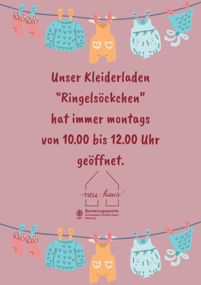 Ringelsöckchen geöffnet